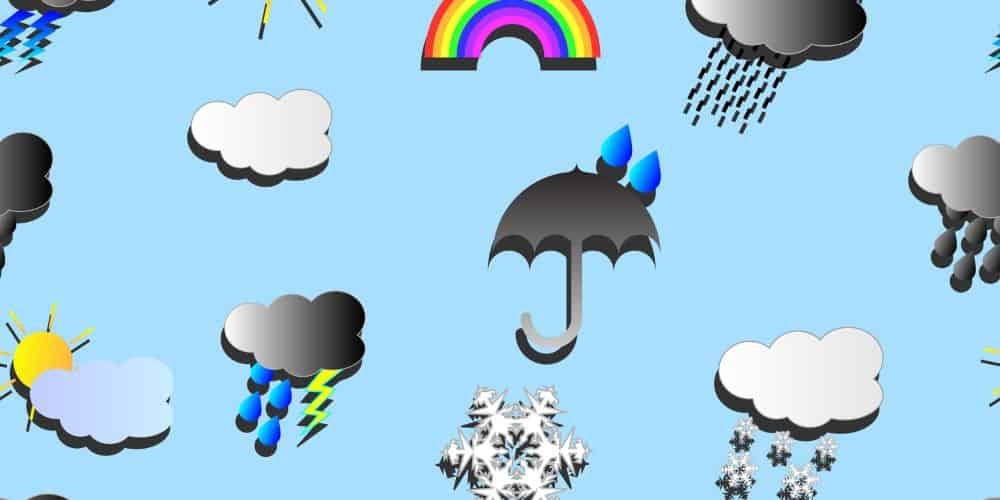 Weather Symbols and Icons for instagram